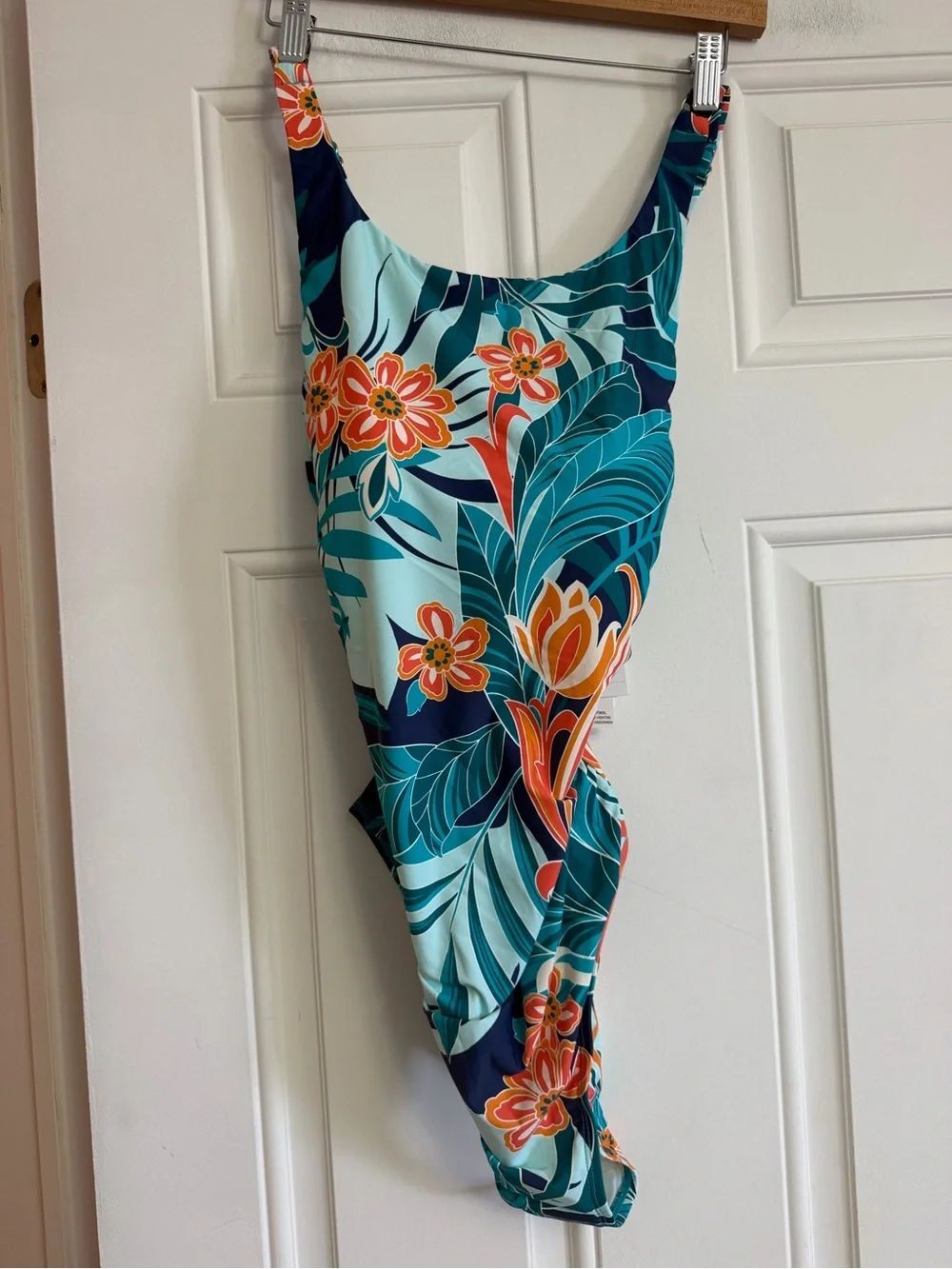 Jantzen one piece floral swimsuit NWT Size 14